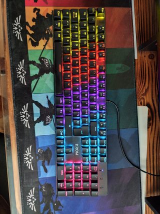 Teclado Mecánico KROM RGB