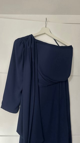 Vestido largo fiesta THE-ARE azul