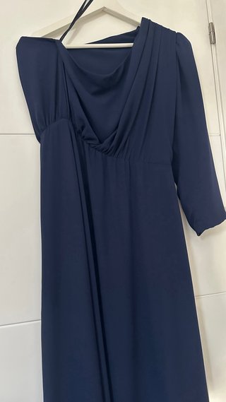 Vestido largo fiesta THE-ARE azul
