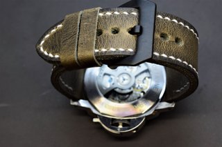 Cinturino artigianale in pelle Panerai / Rolex