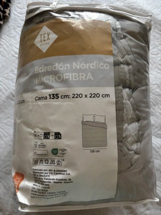 NUEVO Edredón reversible 135x190 cm