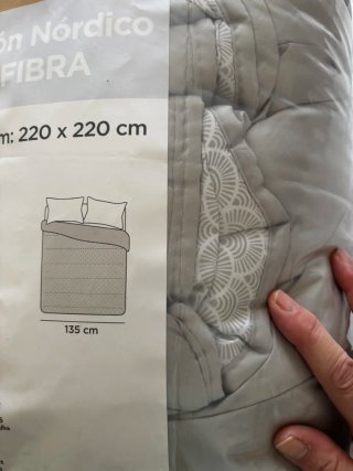 NUEVO Edredón reversible 135x190 cm