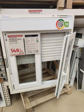 Ventana PVC Oscilobatiente Blanca