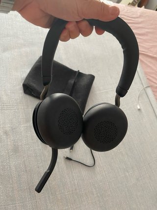 Jabra Evolve2 75 Auriculares Inalámbricos Negros