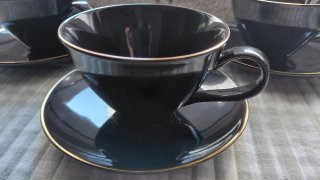 Juego Tazas Café Zara Home Porcelana
