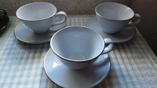 Juego Tazas Café Zara Home Porcelana
