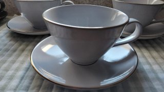 Juego Tazas Café Zara Home Porcelana