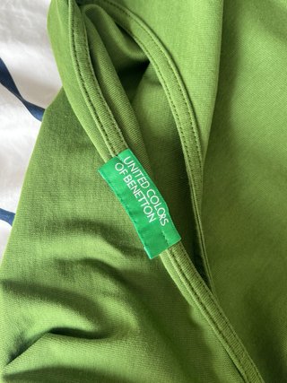 Camiseta United Colors of Benetton verde
