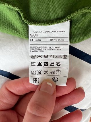 Camiseta United Colors of Benetton verde