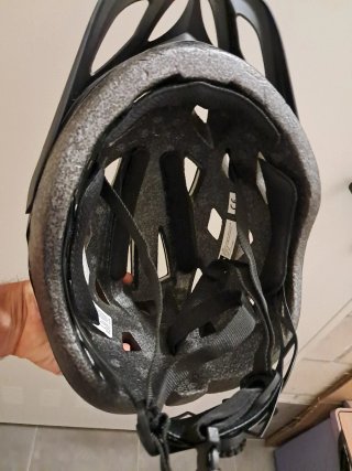 Casco Bicicleta Infantil Negro Talla 58-62 cm