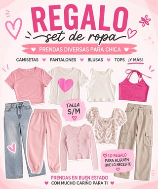 Set Ropa Chica Talla S/M