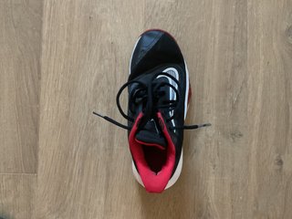 Zapatillas Nike Precision 8 Negras Rojas