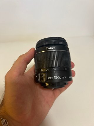 Canon EOS 1100D + 2 objetivos + batería