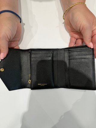 Cartera YSL Piel Negra