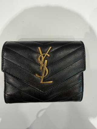 Cartera YSL Piel Negra