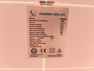Kit solar para casa de campo