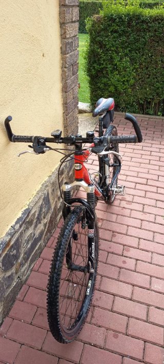 Bicicleta Scott Montaña Roja talla M
