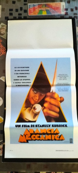 Locandina Arancia Meccanica Stanley Kubrick