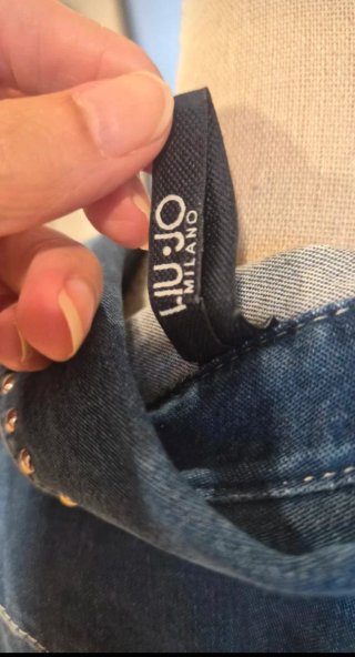 Camisa vaquera LiuJo nudo cintura
