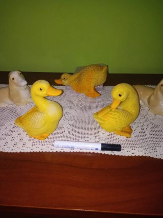 Lote 5 Figuras: Patos y Perros