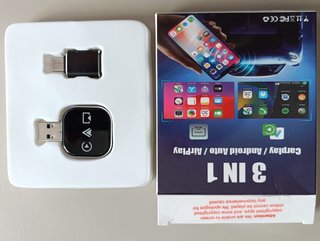 Adaptador 3 en 1 CarPlay / Android Auto / AirPlay