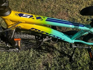 Bicicleta MONTY 20 pulgadas Amarillo/Turquesa