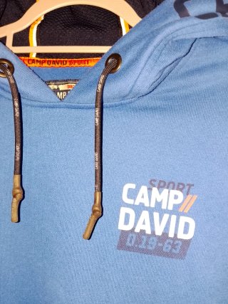 Sudadera Camp David Hombre Azul