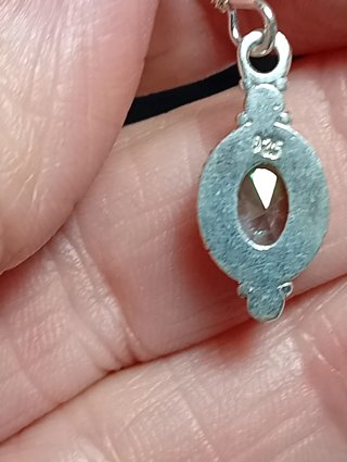 Pendientes Plata Ley topacio místico