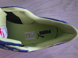 Zapatillas Puma Azul y Verde Talla 39