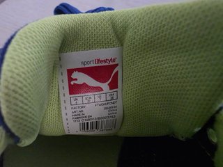 Zapatillas Puma Azul y Verde Talla 39