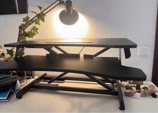 Escritorio Elevable Negro