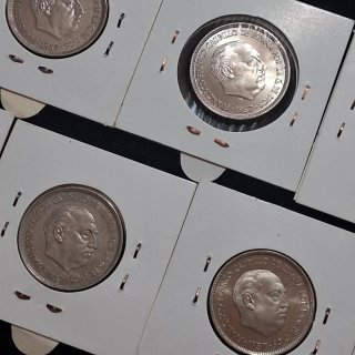 Lote 25 Pesetas 1957 Variado