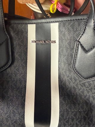 Bolso Michael Kors Negro y Blanco
