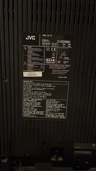 Televisor JVC 45 - Para reparar