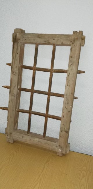 Reja antigua centenaria forjada