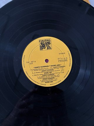 Disco Vinilo Juanito Valderrama y Dolores Abril