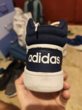 Zapatillas Adidas Botines Azul/Blanco