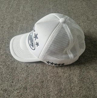 Cappello corteiz Shein bianco con stelle