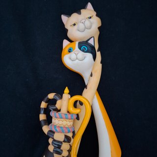 Figura Gatti 'Cool Cats' A4434 Toni Goffe 2004