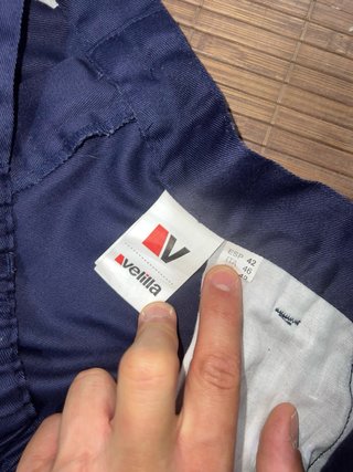 Pantalones de trabajo Velilla Azul