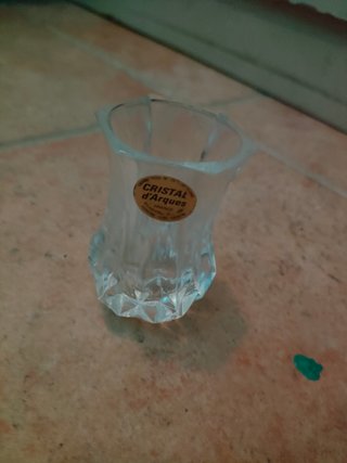 Jarrón Cristal d'Arques Soliflor Transparente
