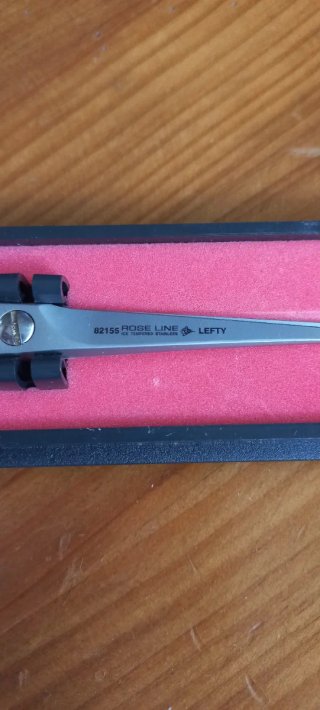 Tijeras zurdas Rose Line 82155
