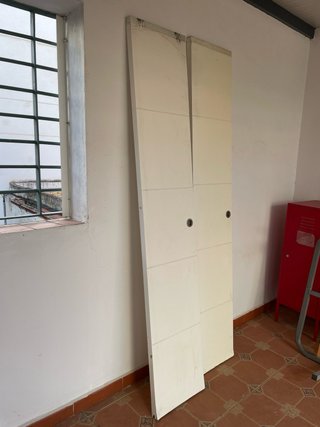 2 Puertas Correderas Blancas