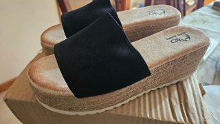 Sandalias cuña BD Moda Shoes Talla 38.5