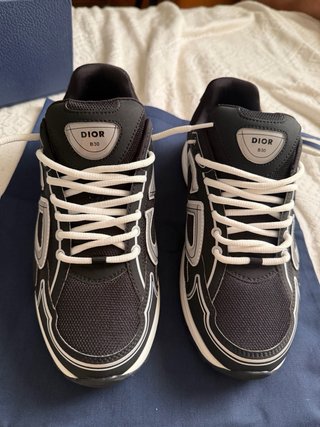 Tênis Dior B30 Preto e Cinza
