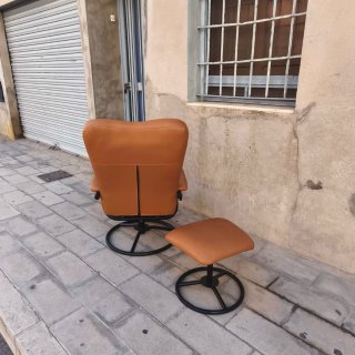 Sillón relax abatible con reposabrazos
