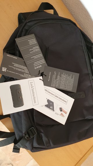 Mochila Wenig impermeable antirrobo