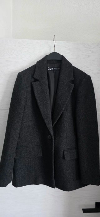 Blazer Zara Gris