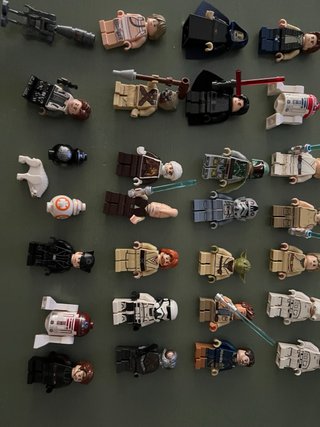 Figuras Lego Star Wars - 5€ cada una