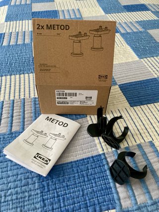 3 Anclajes Patas-Zócalo para cocina Metod de Ikea
